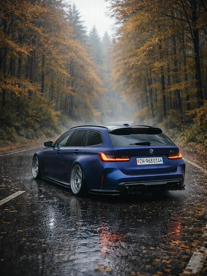 BMW M3 Touring (G81), Folierung, Bild 10