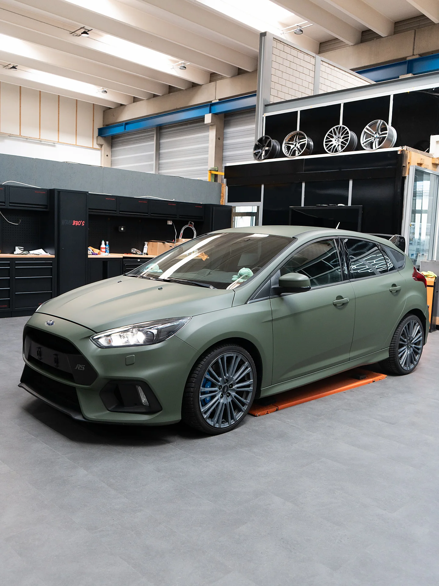 Ford Focus RS, Folierung