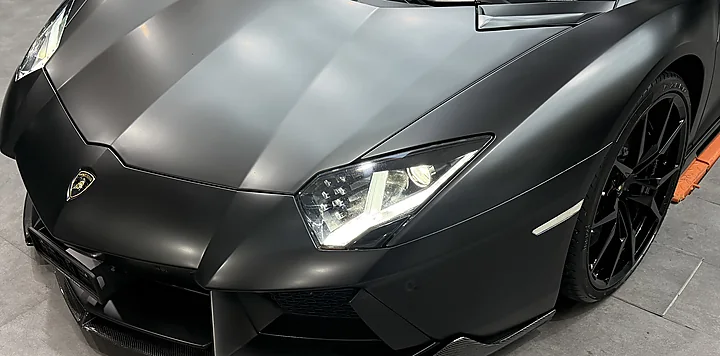 Lamborghini Aventador, 3M Satin Schwarz Matt