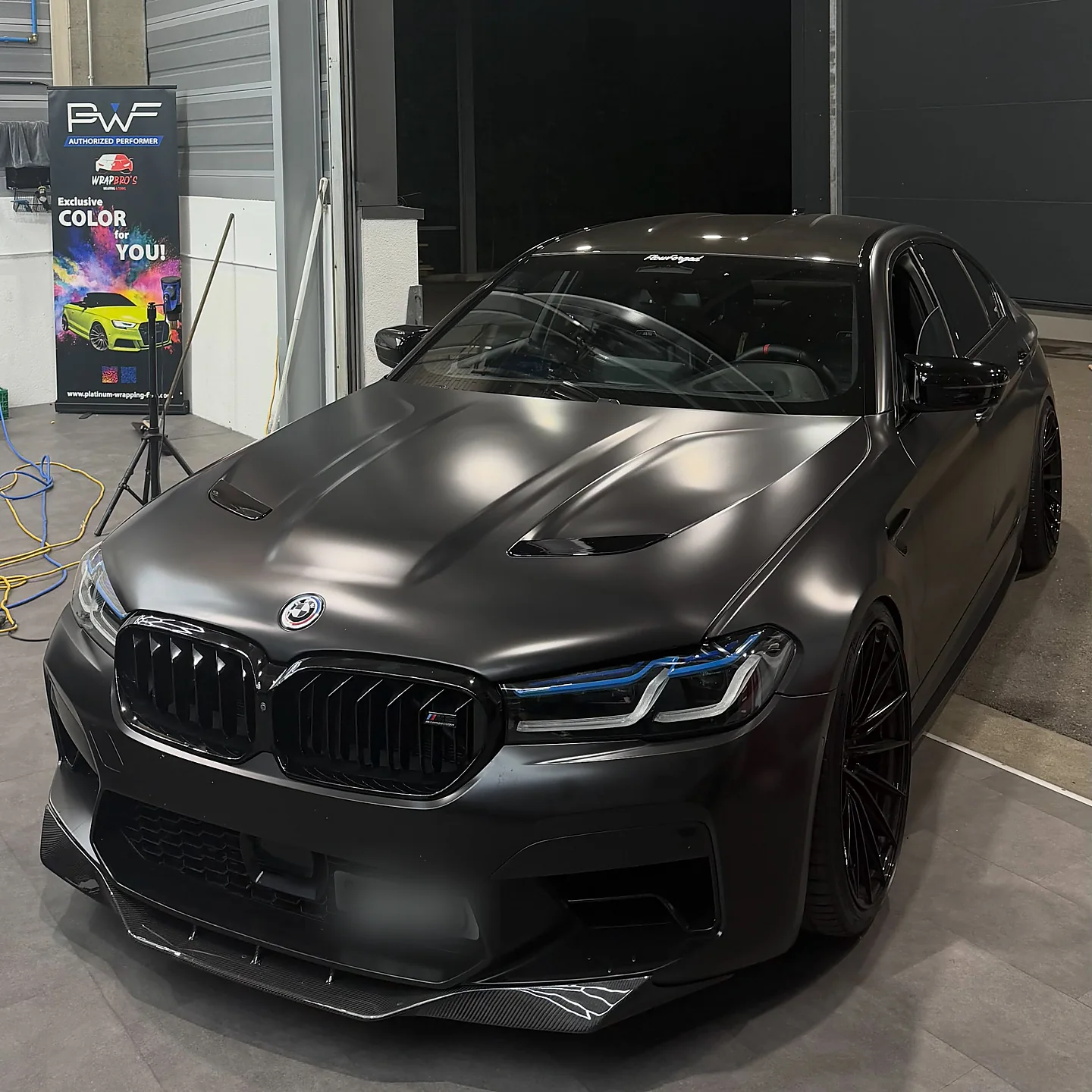 BMW M5 (F90), Folierung